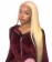 613 Blonde Straight 13X4 Lace Front Human Hair Wigs 