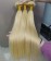 613 Blonde Color Straight Indian Human Hair Weave Bundles