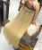613 Blonde Color Straight I Tip Hair Extensions 8-30 Inches
