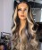 Ombre Colored T Part Wigs Body Wave 250% Density 