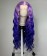 Purple Colored 13x4 Transparent Lace Wigs Body Wave