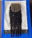 Burmese Curly 5x5 Lace Closure With Circle Ending Human Hair Pre Plucked