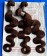 #4 Color Body Wave Brazilian Virgin Hair Weave Bundles 