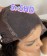 3B 3C Kinky Curly 5X5 HD Lace Closure Human Hair Wigs 