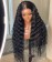 Loose Wave 4X4 Lace Closure Wigs 180% Density For Sale