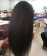 130% Density Kinky Straight Full Lace Human Hair Wigs 