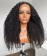 3B 3C Kinky Curly 370 Lace Frontal Wig Pre Plucked 