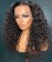 Loose Curly Full Lace Human Hair Wigs For Black Women 