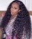 Brazilian Deep Curly Lace Front Human Hair Wigs 250% Density 