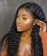 Loose Curly 370 Lace Frontal Wigs Pre Plucked With Baby Hair 