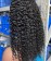 3B 3C Kinky Curly U Part Human Hair Wigs For Sale 