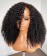 3B 3C Kinky Curly 5X5 HD Lace Closure Human Hair Wigs 