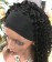 150% Density Deep Wave Headband Wig For Black Women 