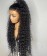 Loose Curly 370 Lace Frontal Wigs Pre Plucked With Baby Hair 