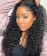 Deep Curly 150% Density Lace Front Wigs For Black Women