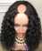 Deep Wave U Part Human Hair Wigs For Black Women 