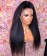 Good 300% Density Kinky Straight 13x4 Lace Front Wigs 