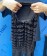 Half Wig Deep Wave Human Hair With Breathable Cap 150% Density