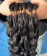 Loose Curly Feather Hair Human Hair Extensions 10-30 Inches For Sale 