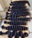 Deep Wave Human Hair One Bundle With 4X4 Lace Closure