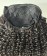 Kinky Curly Human Hair Half Wigs With Breathable Feeling Cap 150% Density