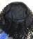 3B 3C Kinky Curly Human Hair Wigs With Headband