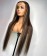 Piano Color Straight 13X4 Lace Front Wigs For Black Women