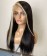 Ombre T 250% Density Straight Colored Lace Front Wigs