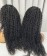 Kinky Curly 360 Lace Frontal Wig Pre Plucked With Baby Hair 