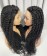 Kinky Curly 360 Lace Frontal Wig Pre Plucked With Baby Hair 