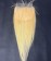 613 Blonde Color Straight Human Hair 4X4 Lace Closure