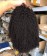 Afro Kinky Curly 360 Lace Frontal Human Hair Wigs For Sale