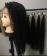 Kinky Curly Lace Front Human Hair Wigs With Baby Hair 
