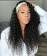 Headband Wigs Kinky Curly 150% Density Human Hair Wigs