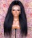 Good 300% Density Kinky Straight 13x4 Lace Front Wigs 