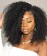 U Part Hair Wigs Kinky Curly 150% High Density 10-32 Inches