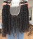 Kinky Curly Human Hair 4 Bundles With 4X4 Lace Closure 