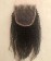 Afro Kinky Curly 5x5 Lace Closure Human Hair Pre Plucked