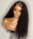 Transparent 360 Lace Frontal Wig Kinky Curly Pre Plucked