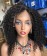Kinky Curly 360 Lace Frontal Wig Pre Plucked With Baby Hair