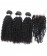 Kinky Curly Human Hair Bundles With 5X5 Lace Closure 