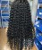 150% Density Kinky Curly 6X6 HD Lace Closure Wigs 10-30 Inches For Black Women