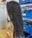 180% Density Kinky Curly Full Lace Human Virgin Hair Wigs 