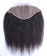 Two Kinky Straight Human Hair Bundles With Frontal 