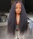 Kinky Straight 5X5 HD Lace Closure Wigs 150% Density