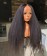 Kinky Straight 5X5 HD Lace Closure Wigs 150% Density