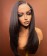 Kinky Straight 6X6 Lace Closure Wig HD Lace Closure Wig 180% Density
