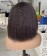 Kinky Straight 13X4 Lace Front Short Bob Human Hair Wigs For Women 