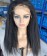 250% Density 6X6 HD Lace Closure Wigs Kinky Straight Wig 10-30 Inches 
