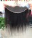 Kinky Straight 13X6 Lace Frontal Closure Human Hair